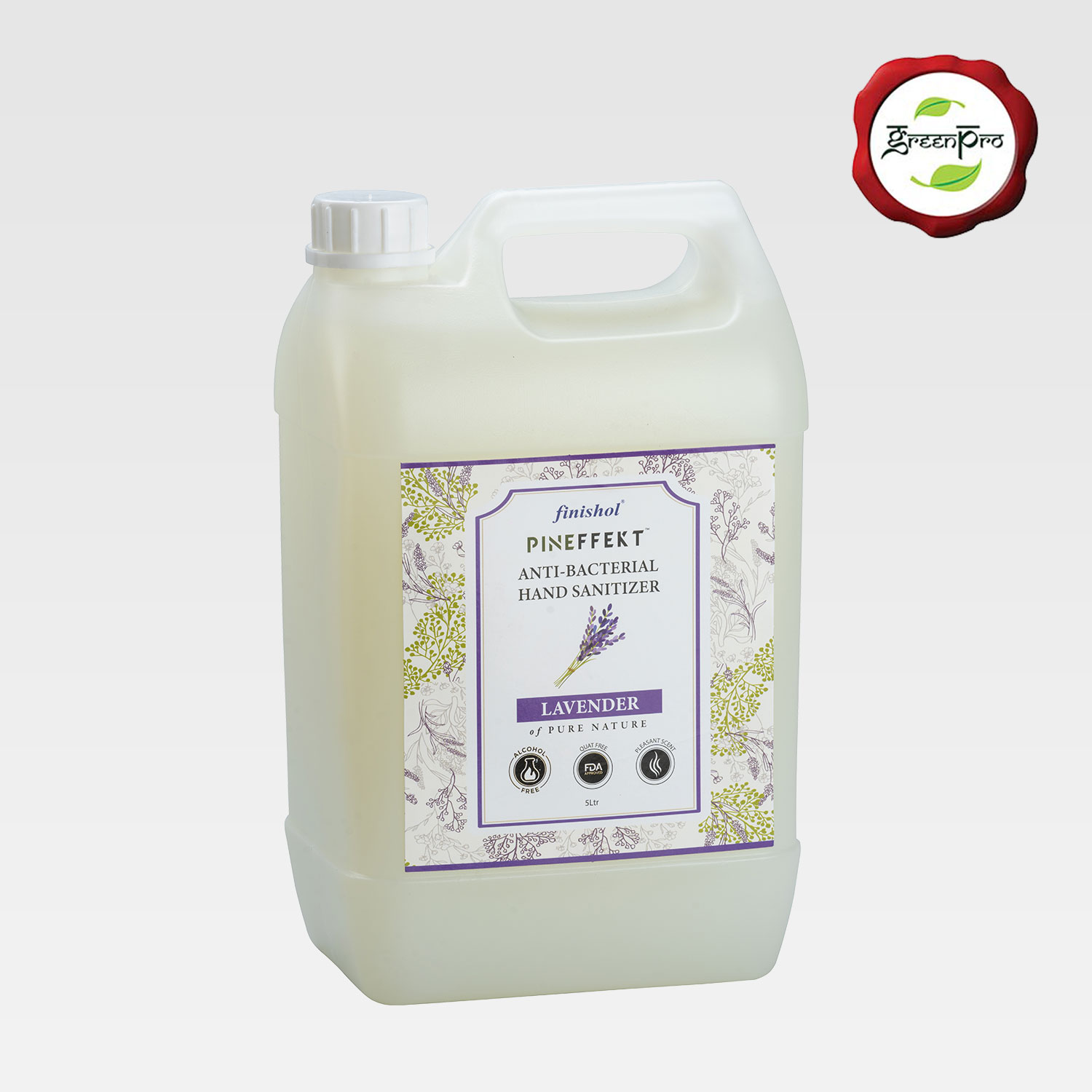 Hand Sanitizer for Industrial Use - Pineffekt Lavender(10 ltr)